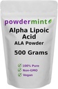 Pulbere de acid alfa lipoic (RS-ALA, ALA pură) (dimensiuni multiple) Antioxidant (Pudră ALA)
