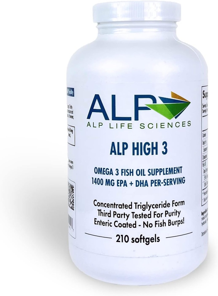 Omega 3 Supliment de ulei de pește - 210-conte