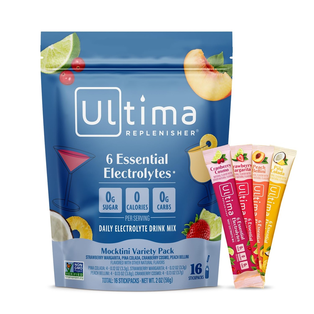 Ultima Replenisher Daily Electrolyte Powder Drink Mix 