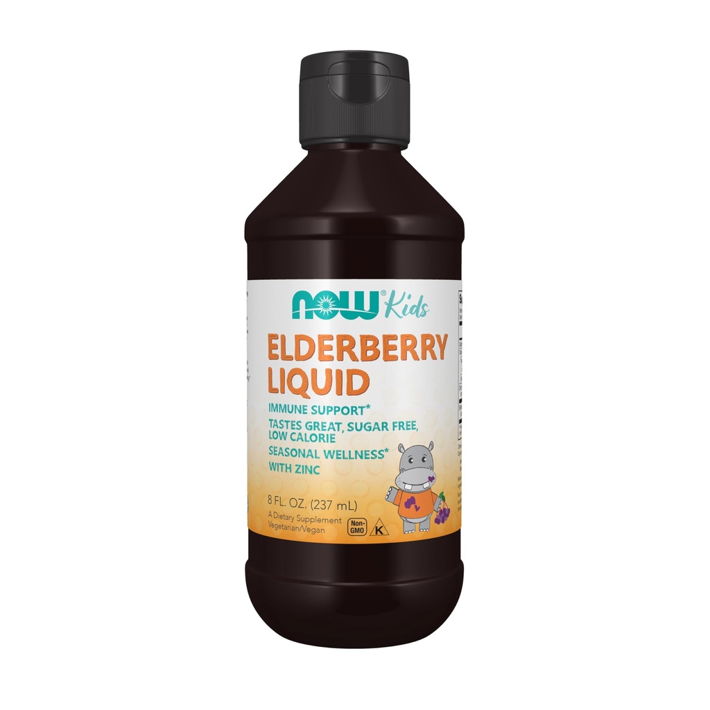 Acum Suplimente, Elderberry lichid pentru copii cu zinc și Astragalus, Suport imunitar*, 8-Ounce, ambalarea poate varia