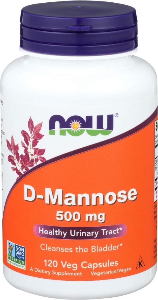 Acum alimente D- Mannose, 120 Caps 500 mg (Pachet de 3)