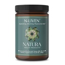 Natura Health Products N-liven Supplement - Ecologic Superfood Greens Powder Drink - Inclusiv Spirulina & Clorofill - Premier Blend of Barley Grass, Kale, Spanac, Goji Berry, Raspberry (180 Grams)