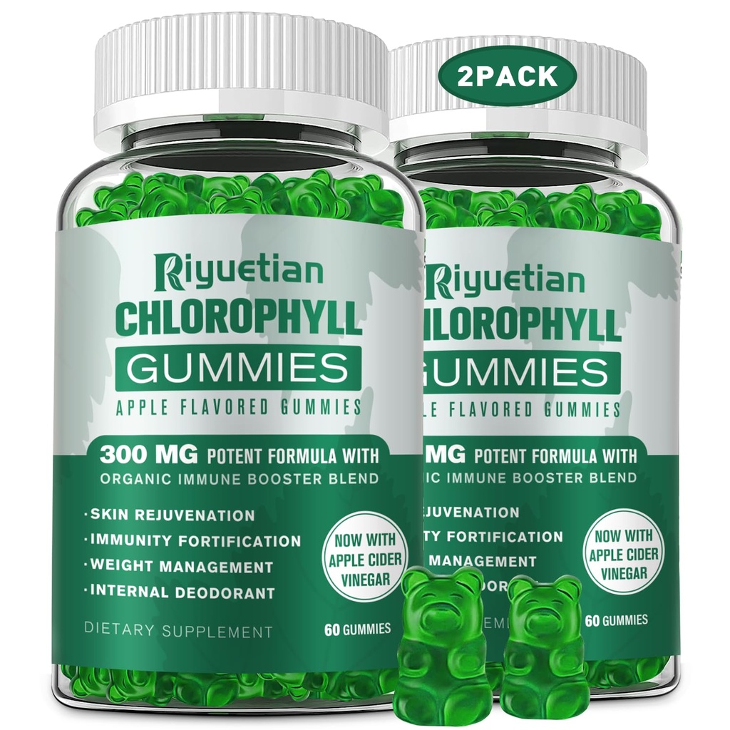 Gume Clorofile fără zahăr - cu ACV & Vitamina C