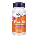 Suplimente acum, Vitamina E-400 UI, D-Alpha Tocoferil, Antioxidant Protection, Softgels, 100 Count (Pachet de 1)