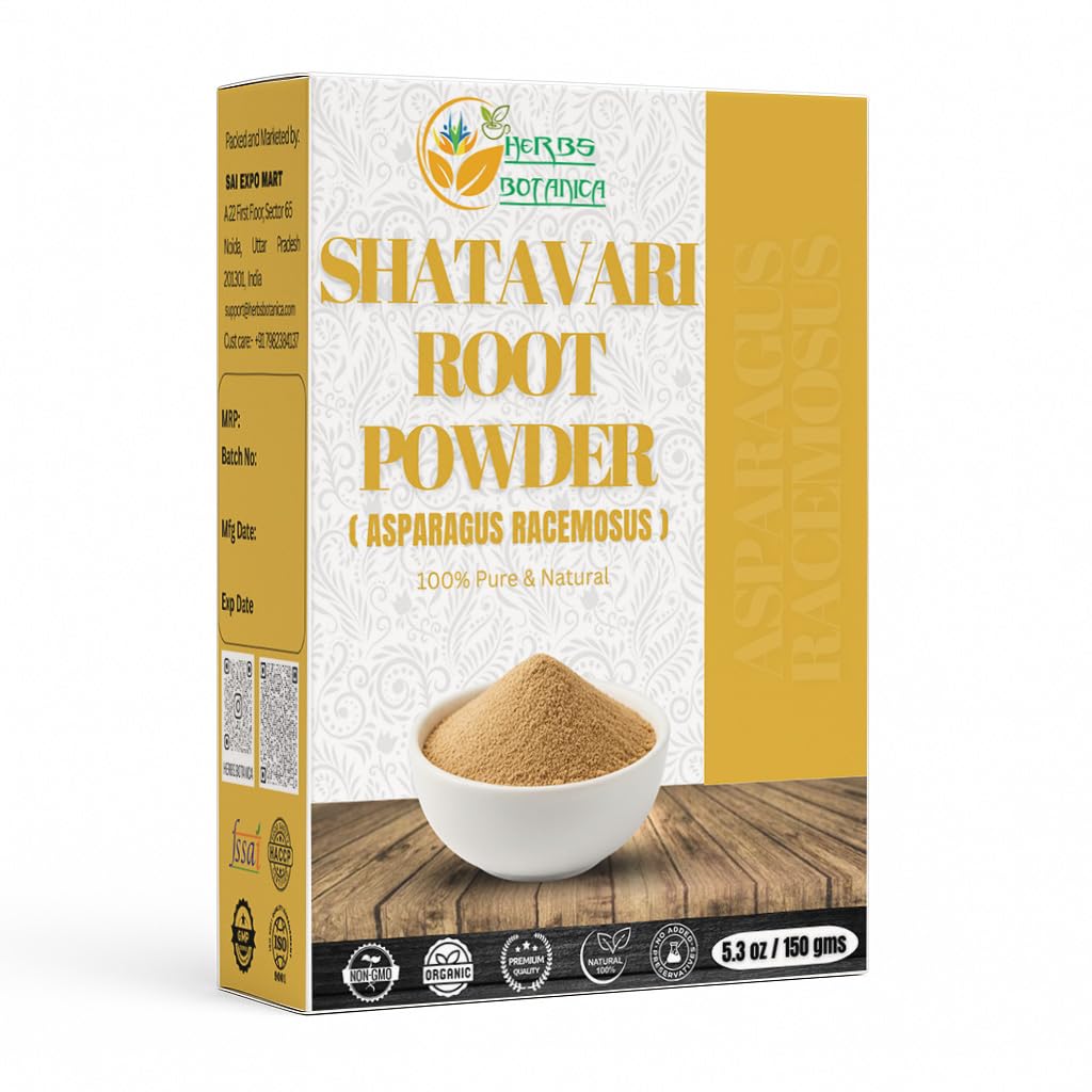 Herbs Botanica Shatavari Powder Natural Powder Racemosus natural pentru alăptare Shatavri Satawar Kalpa Kalp India Îmbunătățește L APĂ 