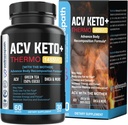 ACV Keto Suplimente, Mothers Apple Cidru Oţet (1455 Mg) Pastile pentru Metabolizare şi Appetit Support, THERMO ACV Keto pastile pentru pierderea in greutate şi Belly Fat, Adulţi Slimming capsule pentru bărbaţi