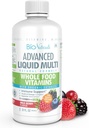 Bio Naturals Lichid alimente integrale Multivitamine pentru bărbați și femei cu peste 100 ingrediente - Superalimente, Omegas, extracte organice - 100% Vegan - 32 oz