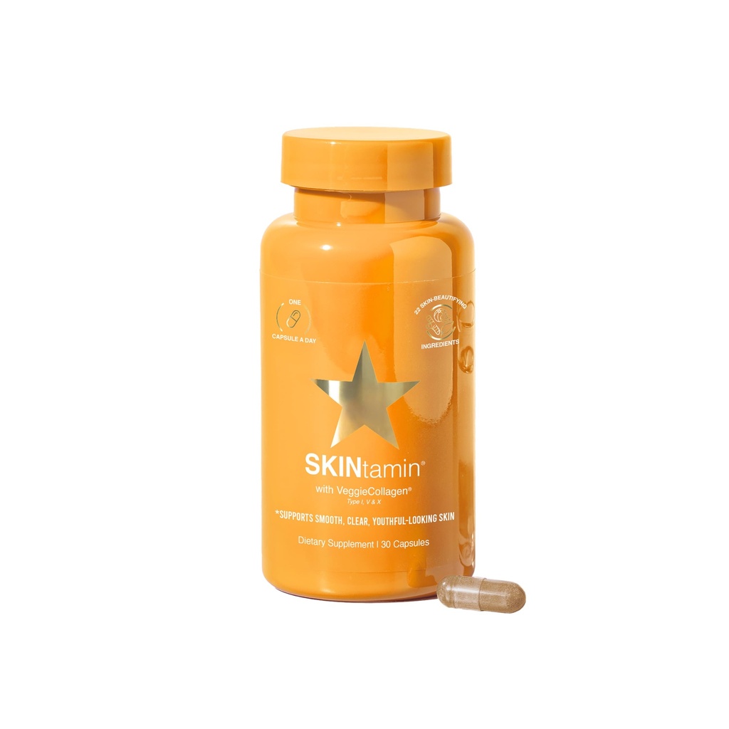 SKINTamin Vegetarian Colagen Pastile de Colagen 