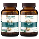 Himalaya Usturoi organic, pentru lipide Metabolizare și suport imunitar, 1400 mg, 60 Capleți, 1 lună de aprovizionare, 2 ambalaj