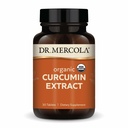 Dr. Mercola Organic Curcumin Extract, 30 Servings (30 comprimate), Supliment alimentar, Non-GMO, Certified USDA Organic