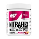 GAT SPORT Nitraflex Advanced Pre-Working Powder, Creste fluxul de sange, creste puterea si energia, imbunatateste performanta exercitiului, Bărbaţi şi femei (Frut Punch, 30 Servings)