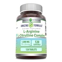 Formule uimitoare L-Arginină / L-Citrulline Complex 1000mg 120 comprimate Suplimentul