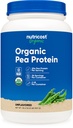 Nutricost Organic Pea Proteine Izolate Pulbere (2LBS) - Nearomate, certificate USDA Organic, Proteina din Plante, Vegetarian Friendly, Gluten Free, Non-GMO