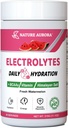 Electroliti pulbere Nu Zahăr, Pepene verde proaspăt Electrolit Pulbere, Pulbere de hidratare, Îmbunătățit cu sare Himalaya, BCAAs, și B-Vitamina, Fără Calorii, Zahar gratuit Keto Electrolit băutură - 90 Serviri
