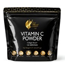 Cocó Martie N.M.D 1000 mg Vitamina C pulbere- pentru producția de colagen & Immune Support, Zinc, Bromelain, Querbetin, L-Lysine - gratuit de la: Gluten Dairy, soia, OMG-uri, Vegan și Keto Friendly 10 Oz