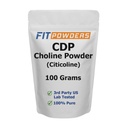 Pulbere de citicalină, pulbere de colină CDP Pură cu scoop, non-GMO, Supliment cognitiv pentru memorie și învățare (100 grame)