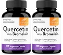 Querbetin Sandhu cu Bromelain Capsule Vegetarian Suplimente 120 Conte (Pachet de 2) 