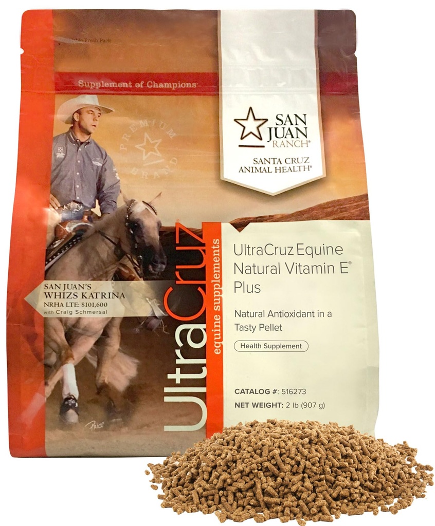 Ultracruz Equine Vitamina Naturală E® Plus, 2 lb