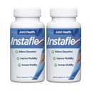 Supliment de sprijin comun Instaflex - Studiat clinic Relief Blend comun de glucosamină, MSM, salcie albă, Turmeric, ghimbir, Cayenne, Acid hialuronic - 180 capsule