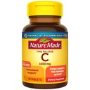 Natura făcut vitamina C 1000 mg comprimate de eliberare timp cu Rose Hips, 60 Conte pentru a ajuta la susținerea sistemului imunitar