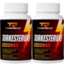 Turkesteron Supliment 1300mg Ultra High Force (Ajuga Turkestanica Extract Std. la 20% Turkesteron), pentru performanta sportiva & masa musculara,240 Capsule