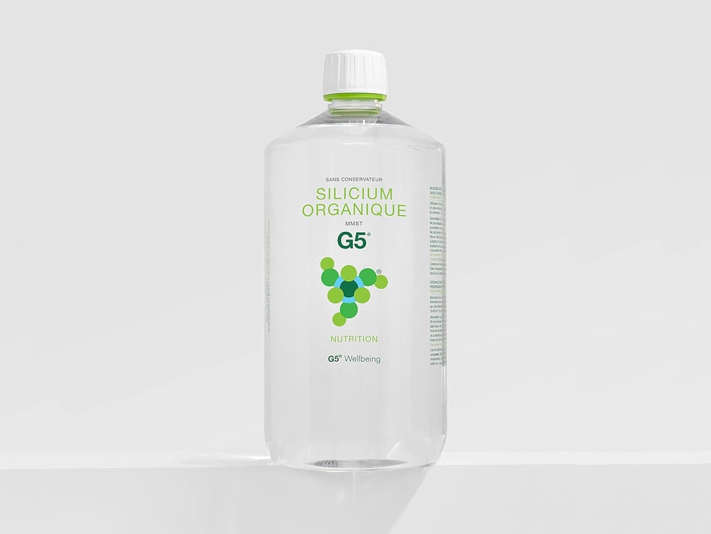 G5 Organic Silicon lichid lichid supliment alimentar 4 X 1L