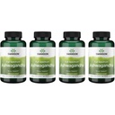 Swanson Ashwagandha Powder Supplement - cu Ashwagandha Root pentru a promova Stres Relief & Energy - Ayurvedic Supplement for Natural Wellness (100 capsule, 450mg Fiecare) 4 Pack