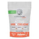 Sunwarrior Creatina HMB pulbere monohidrat Recuperare musculară, 240g Pre Supliment de antrenament pentru bărbați și femei, Micronized Leucine Recuperare Supliment 30 Serviri