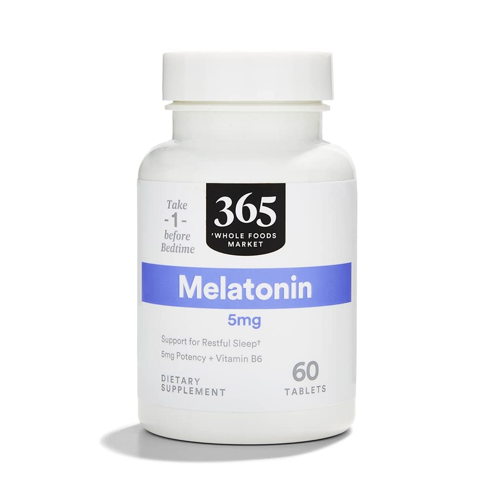 365 de Whole Foods Market, Melatonin 5mg, 60 Count