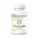 Dr. Clark Niacin 500 (Vitamina B3) Supliment, 500 mg, 100 capsule gelatinoase