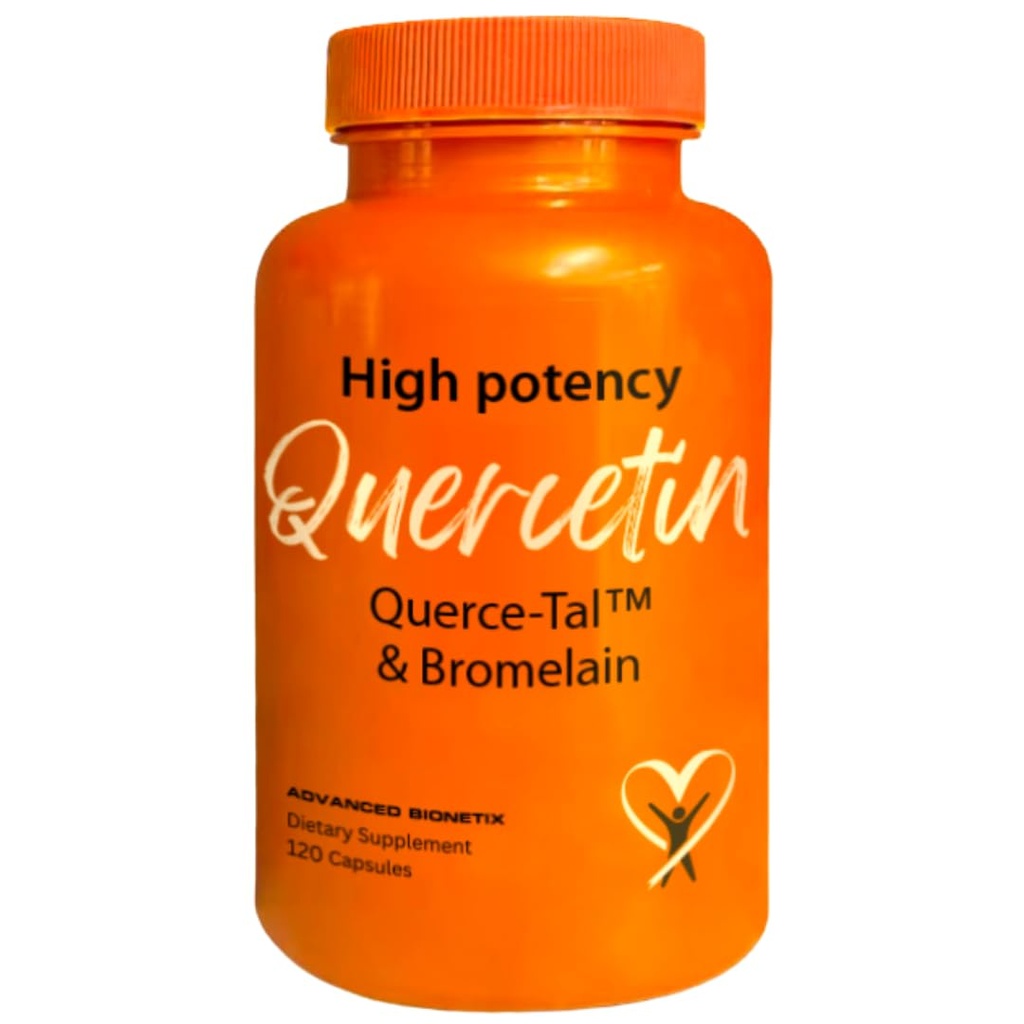 Querce-TalTM Quercetin + Bromelain 120 Veg Capsule  Suportă anti-oxidant, Flare Up Evenimente, Inima Imuna Sănătate, Ambalaje Mai Vary