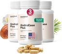 Nourished AndroEase Plus - Suplimentul de echilibru natural pentru femei - Formula Vegan cu Zinc & Saw Palmetto - 180 capsule pentru Daily Wellness & Vitality - Made in USA