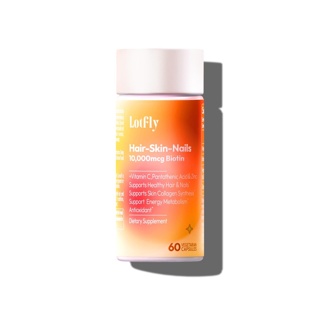 Biotin 10000 mcg cu zinc vitamina C & calciu Pantotenate 