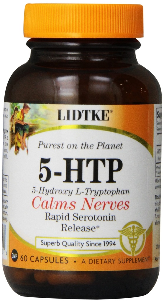 Lidtke Technologies Diet Supliment 5 capsule HTP, 60 Conte