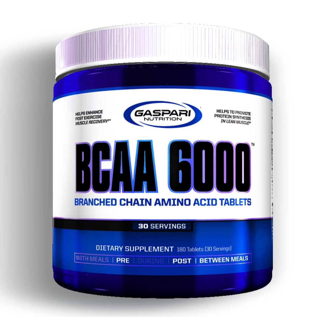 Gaspari Nutrition AminoMax 8000, Aminoacidi avansați pentru recuperarea musculară, creștere și rezistență - Creatină, Leucină, Taurină și BCAA (325 comprimate)