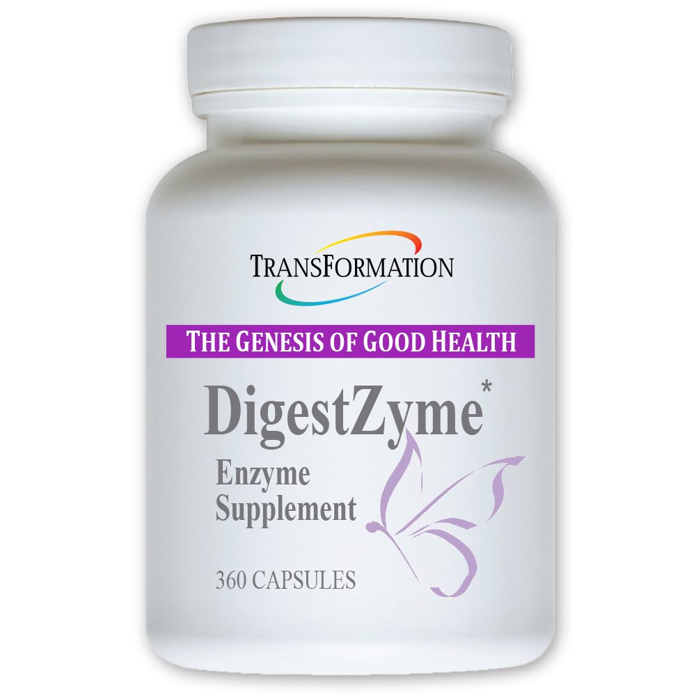 TRANSFORMAREA GENEZA Enzimelor DE BUNĂ SĂNĂTATE PENTRU COPII - Natural DigestZyme Supplement Formula pentru Sănătate Overal, Absorbție Nutrient, Digestia de sprijin în timpul sarcinii și alăptării, 360 capsule