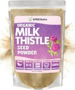 XPRS Nutra Organic Milk Thistle Seed Powder - Premium Milk Thistle Powder Rich in Silymarin si Antioxidanti - Milk Thistle Seeds Support Ficat Health - Vegan Friendly Milk Thistle Organic (16 Ounce)