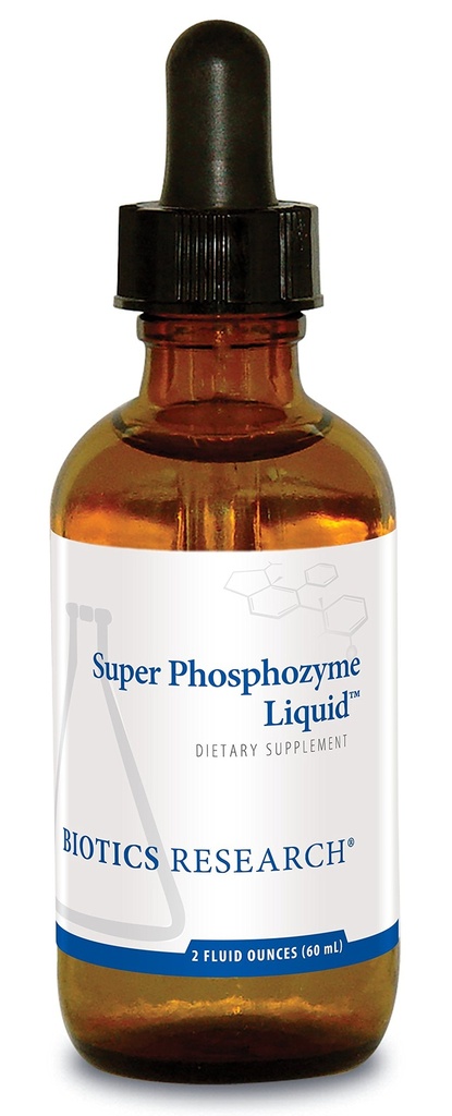 Biotice de cercetare Super Fosfor lichid, Electroliti, Oase sanatoase si dinti, Productia de proteine, Suport energetic, 40mg/Drop, 2 Fl Oz