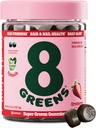 8Greene Supergreens Gume de frumusete cu colagen & Biotin 