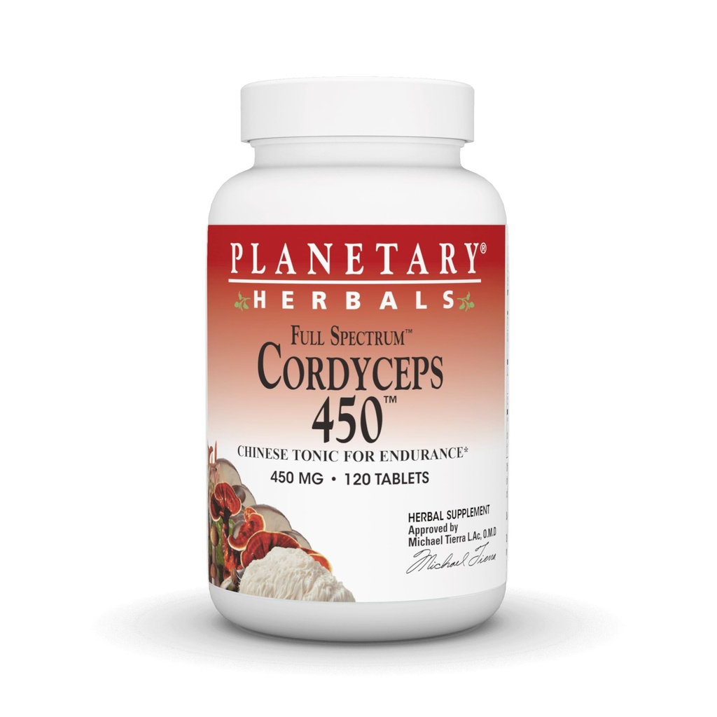 Herburi planetare Cordyceps 450 Spectrul complet, Chinez tonic pentru rezistenta