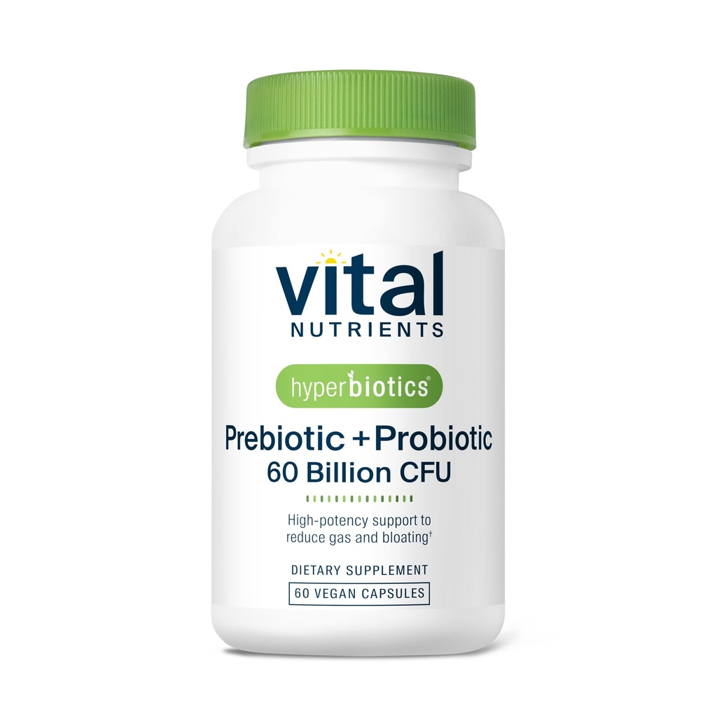 Hiperbiotice Vital Nutrients Prebiotice şi Probiotice pentru femei şi bărbaţi 