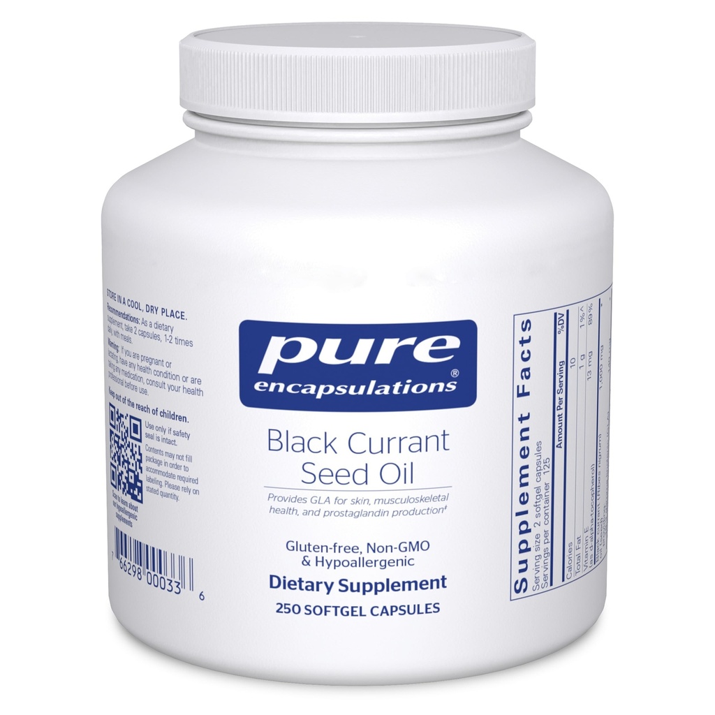 Encapsulations Pure Black Currant Seed Oil 
