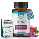 Pudră organică de sfeclă capsulele de root 