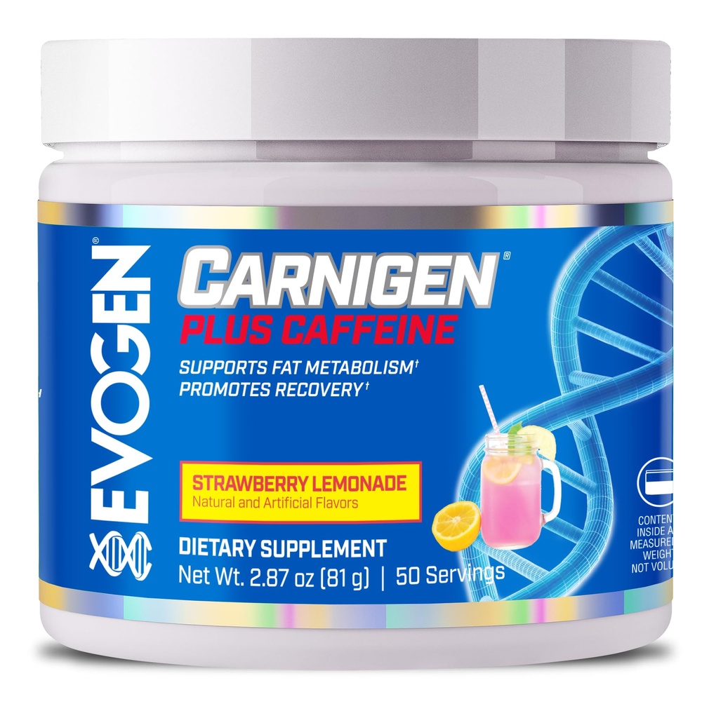 Evogen Carnigen Plus Cafeina - Premium Carnitina Powder 