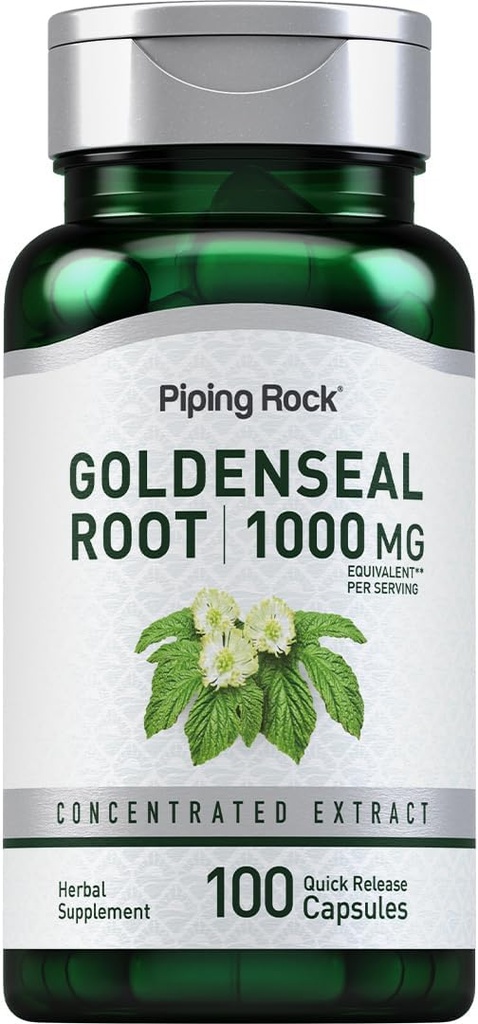 Piping Rock Goldenseal Root Capsulele de root 