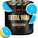 REDCON1 Total War Pre Workout, Blue Lemonade - Perseverență, alertă, Pompă Boosing Citruline Malate & Beta Alanine - Acționare rapidă, Cafeinate Preworkout pentru bărbați și femei (15 Serviri)
