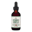 Double Wood Supplements Liquid Vitamin B Complex - 2 luni de aprovizionare - Absorbție maximă - B3, B6, B7 (Biotina), B9, și vitamina B12 - Aroma de cireșe - 2 FL OZ