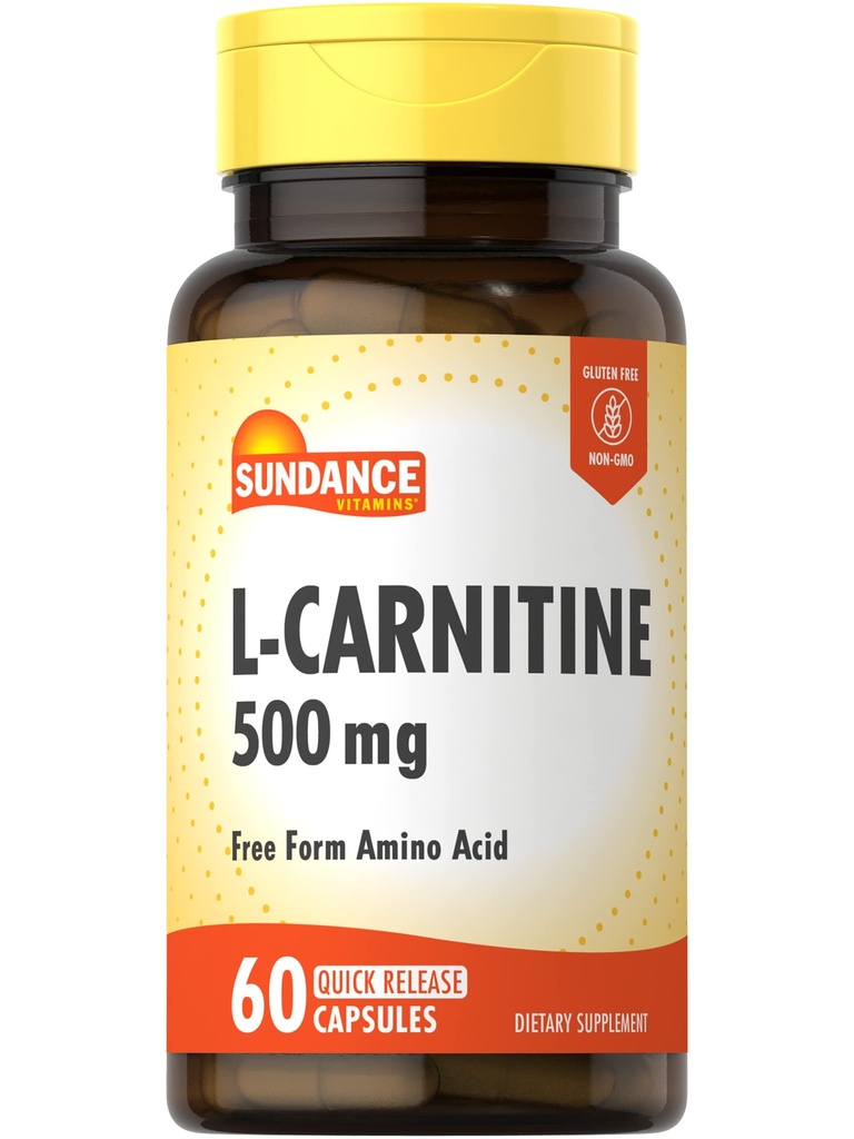 Sundance L-Carnitina supliment tartrat 500mg 