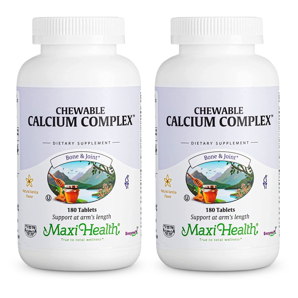 Maxi Health Complex de calciu masticabil 