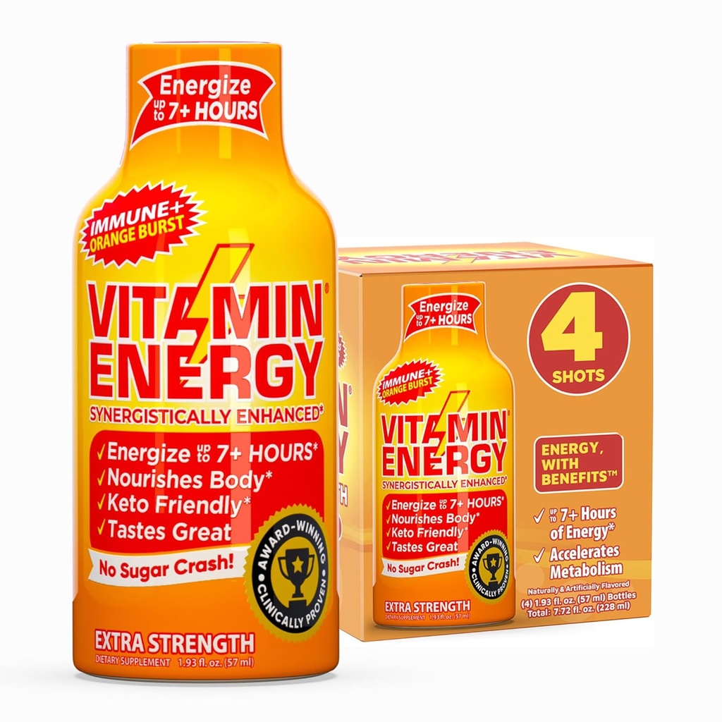 Energia vitaminei Immune+ Extra Putere energie Shot 